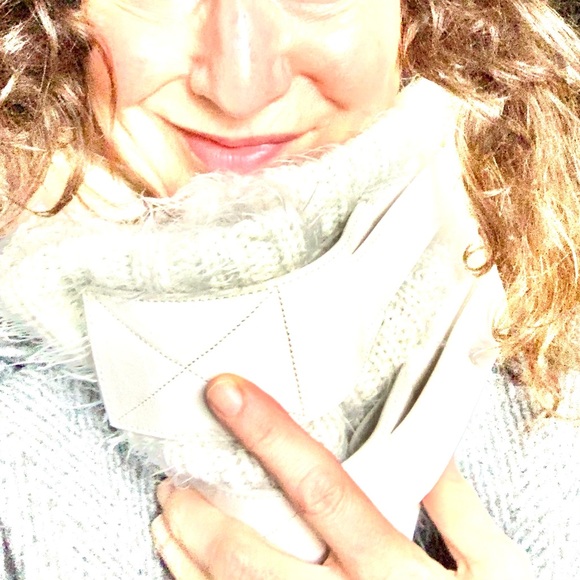 Reed Krakoff Leather and knit uniscarf - Picture 11 of 11